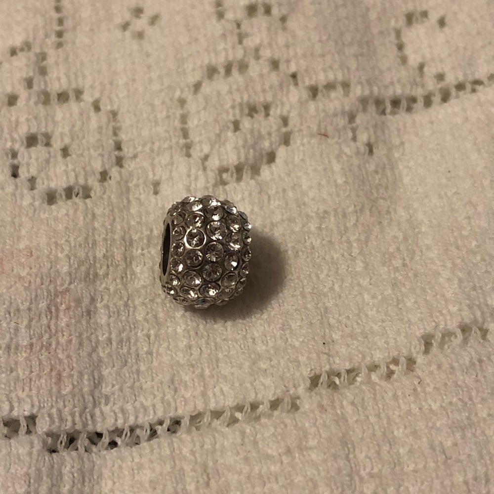 Brighton ice Dive bead silver Nwot J92402